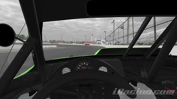 iRacing Langley Speedway Mini Stock (Dry) Track Guide (Hotlap + Telemetry)
