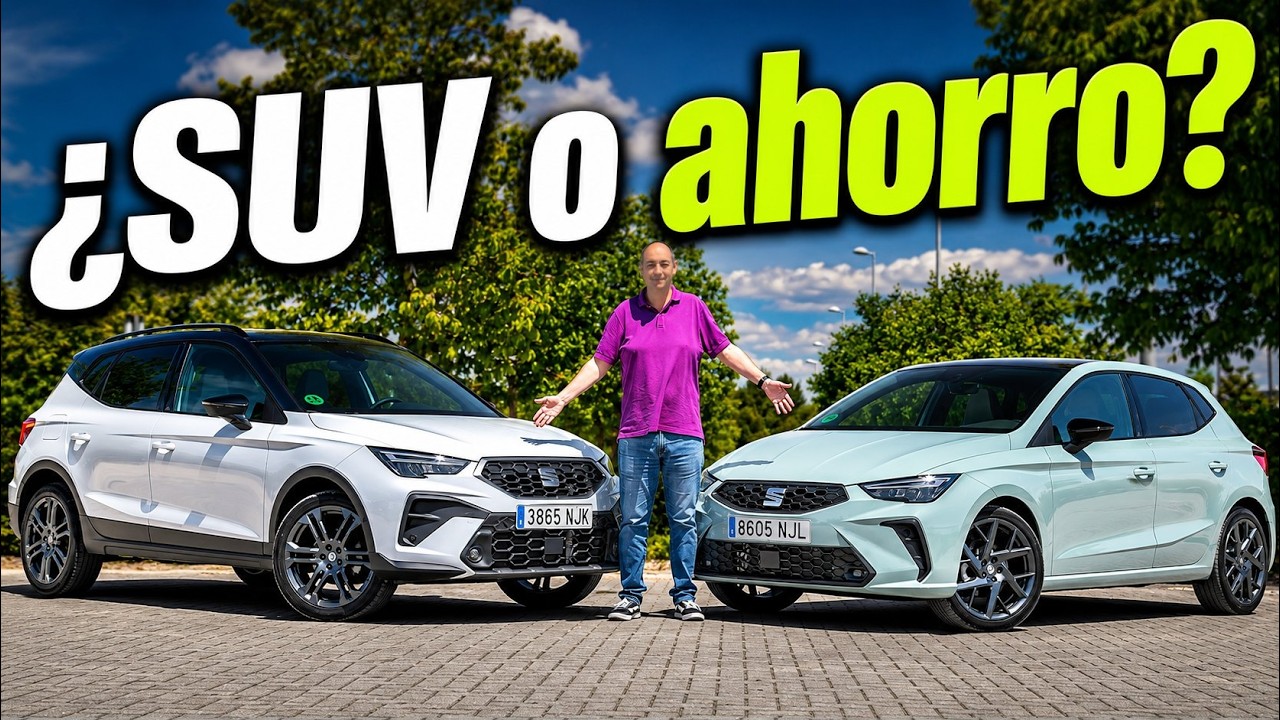 Comparativa SEAT Ibiza vs Arona. Cuál elegir y por qué