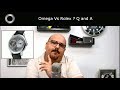 Rolex vs Omega ? The Most Impressive Watch Of The Year ? Q and A