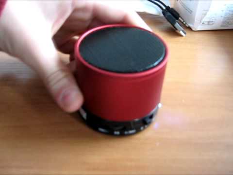 Mini Bluetooth Speaker S10 Обзор - YouTube