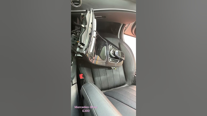 How to remove airbag/camand control/remove senter console Mercedes #speed #carlover #e300