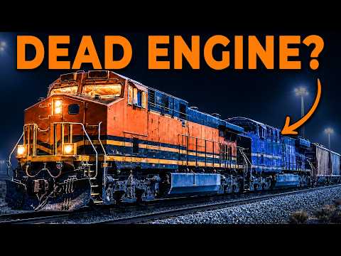 Why Trains Haul Locomotives That Are Completely Switched Off
