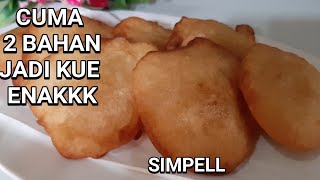 CUMA 3 BAHAN RESEP ROTI GORENG TERMUDAH