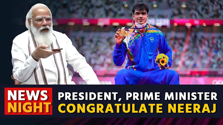 News Night | PM Modi Talks To Indian Gold Medalist Neeraj Chopra