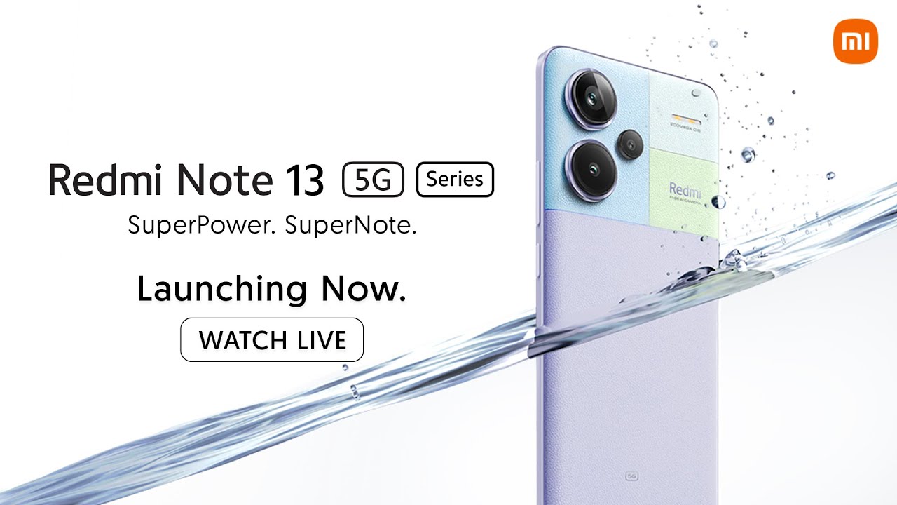 Redmi Note 13 series launched today, the best Note with curved