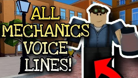 All the Mechanics voice lines in the Arsenal Slaughter event!