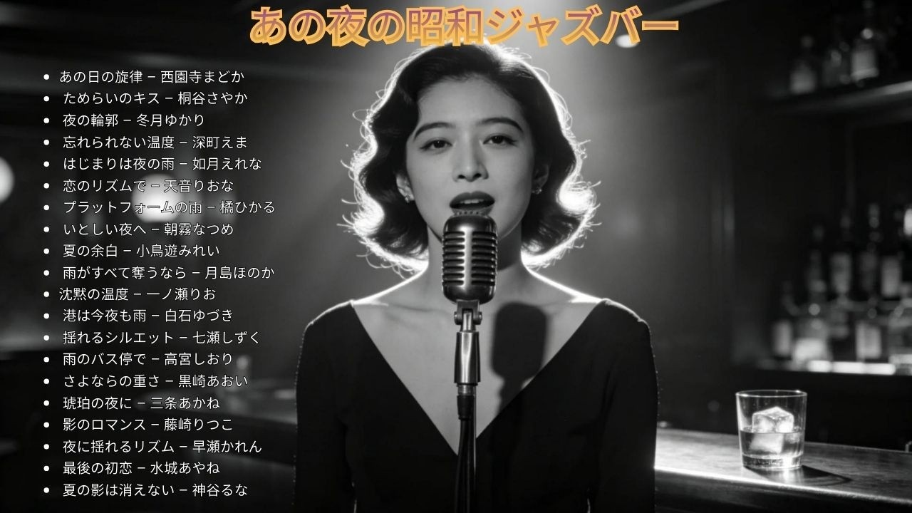 昭和の都会に流れる 🎷 大人のジャズラウンジ