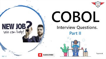 COBOL Interview Questions, Best COBOL Interviews Question, and Answers. MF COBOL Interview 2021.
