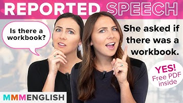 Can you use REPORTED SPEECH? Grammar Lesson + Examples