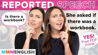 Can you use REPORTED SPEECH? Grammar Lesson   Examples