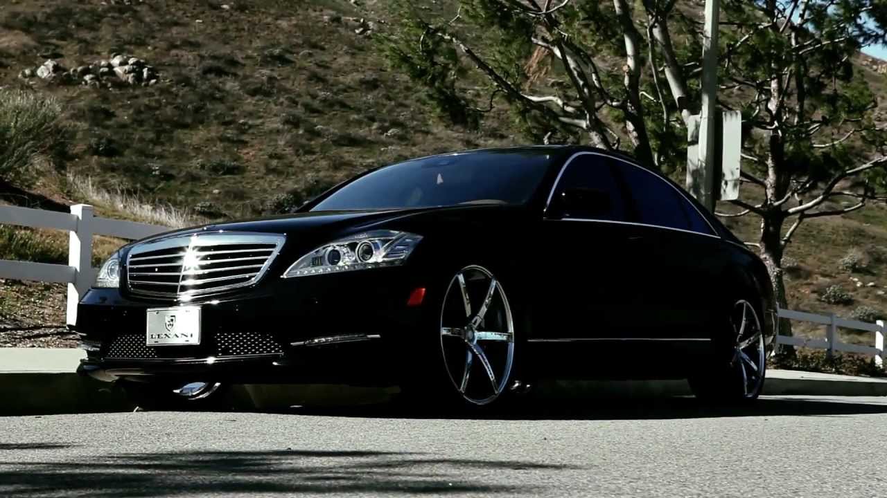 New Mercedes Benz S550 with 22 Inch Lexani R-Six Wheels - YouTube.