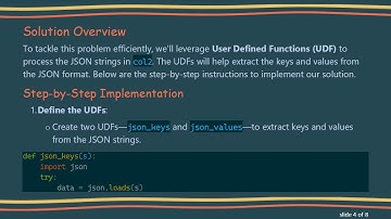 Extracting Keys and Values from JSON Strings in PySpark DataFrames