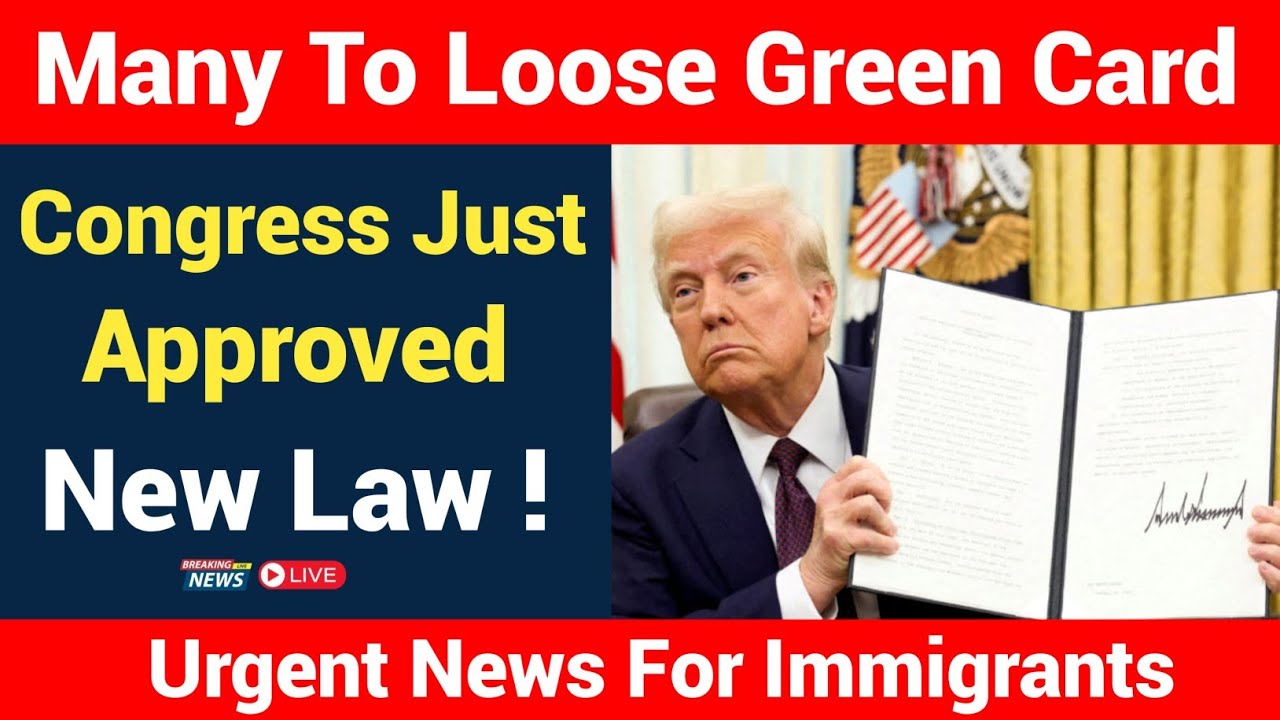 BREAKING | Green Card Rule Change 2026 | What Happens If You Don’t Comply?