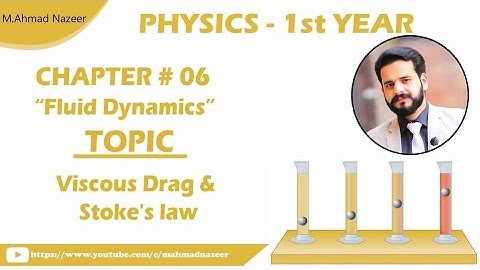 Ch#6 Viscous Drag and Stoke