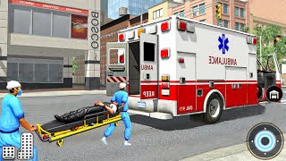 Ambulance Rescue City Driving 3D - 911 Rescue Emargency Van Simulator - Android Gameplay |Hihi Game screenshot 2