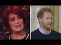 &quot;Prince Harry&#39;s Turned The Royal Family Into A Soap!&quot; Sharon Osbourne Reacts To Interview