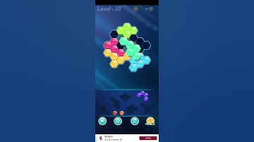 Block! Hexa Puzzle~Alternative A block 7 to 8 levels ~level-33