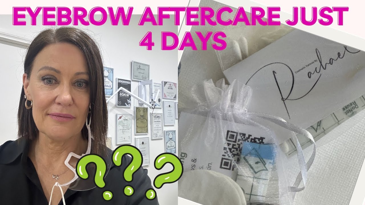 Healing time for Eyebrow Tattoos  Just 4 days! What you need to know
