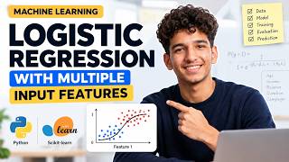 Logistic Regression with Multiple Input Features in Python | Machine Learning Tutorial Hindi #20