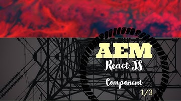How to create an AEM SPA component using Reactjs