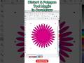 Distort & Polygon Tool Magic in Coreldraw😲#coreldrawtips#coreldrawtutorial#coreldraw3d#coreldraw