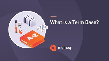 Terminology in memoQ