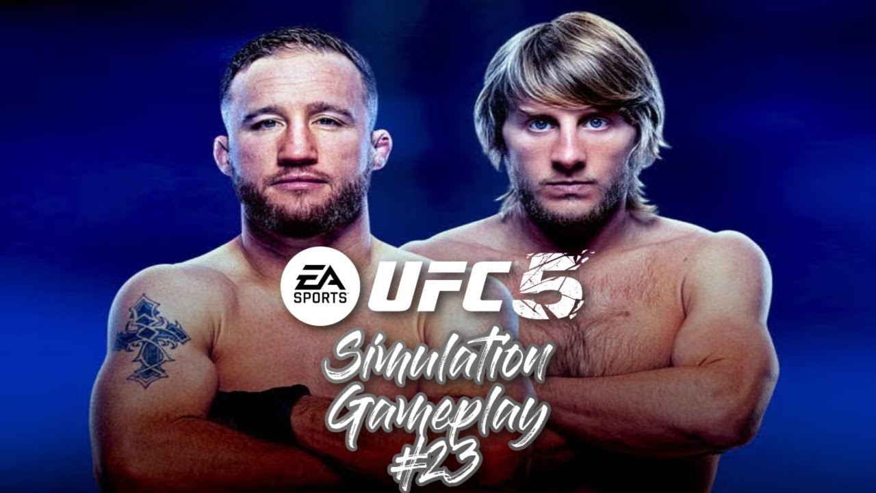 EA Sports UFC 5: Simulation Gameplay #23
