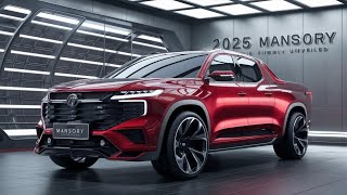 2025 Mansory Pickup Truck: First Look