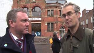 Robert Gibson talks to Steve Reed MP about #SaveUNLibrary