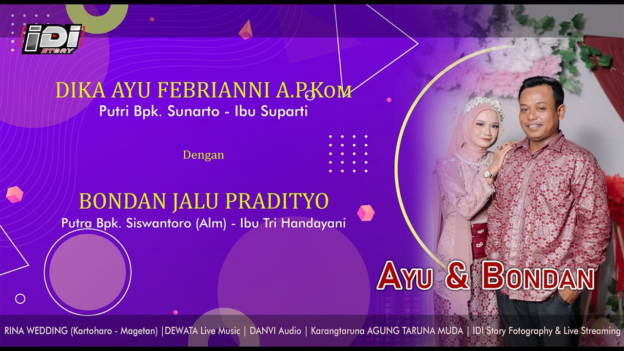 AYU & BONDAN (LIVE STREAMING)