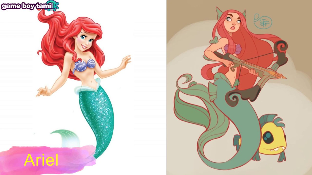 Disney Princess As Ultimate Warriors