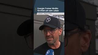 Cottbus-Trainer Wollitz mit deutlichen Worten nach dem Spiel gegen den BFC Dynamo.