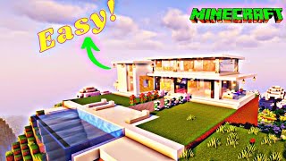 Modern House with Swimming Pool TUTORIAL