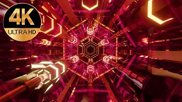 10 hour TV 4k HEXAGON Shaped Relaxing Pink Color Relaxing abstract Meditation Video Background loop