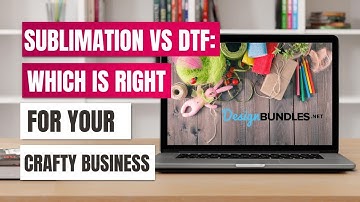 Sublimation vs. DTF: Which Is Right for Your Crafty Business? 🎨✨