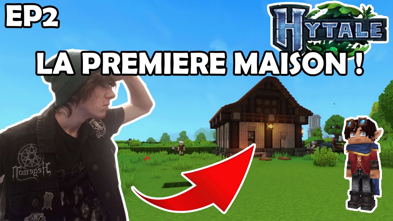 LE PREMIER BUILD SUR HYTALE !