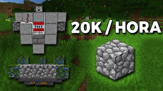 FARM 100% AUTOMÁTICA DE COBBLESTONE COMPACTA