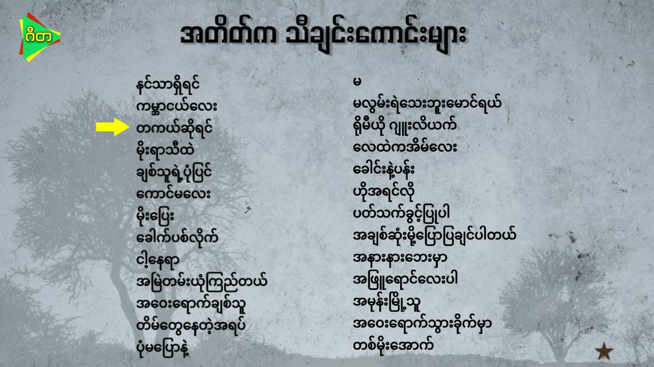    Top Myanmar Songs 2012
