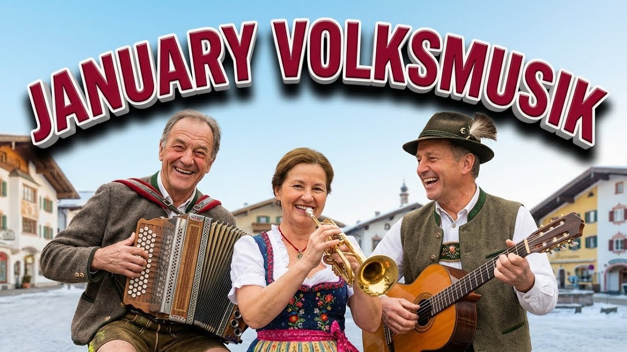 🎻 January Volksmusik — Traditional Alpine Folk Music Collection 🎶