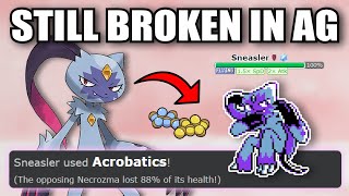 SNEASLER IS STILL BROKEN IN AG | Pokémon Showdown Anything Goes by Krizzler 587 views 2 months ago 4 minutes, 40 seconds