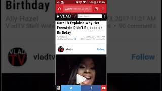 Cardi B Explains Why Her Freestyle Didn't Release on Birthday