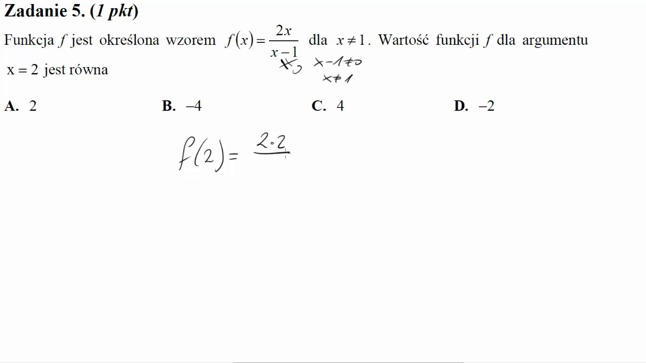 Funkcja F Hesr Okreslona Wzorem F(x) = -log X Dla Wszystkcih Liuczb Rzeczywsitych Dodtakni Matura sierpień 2013 zadanie 5 Funkcja f jest określona wzorem f(x)=2xx