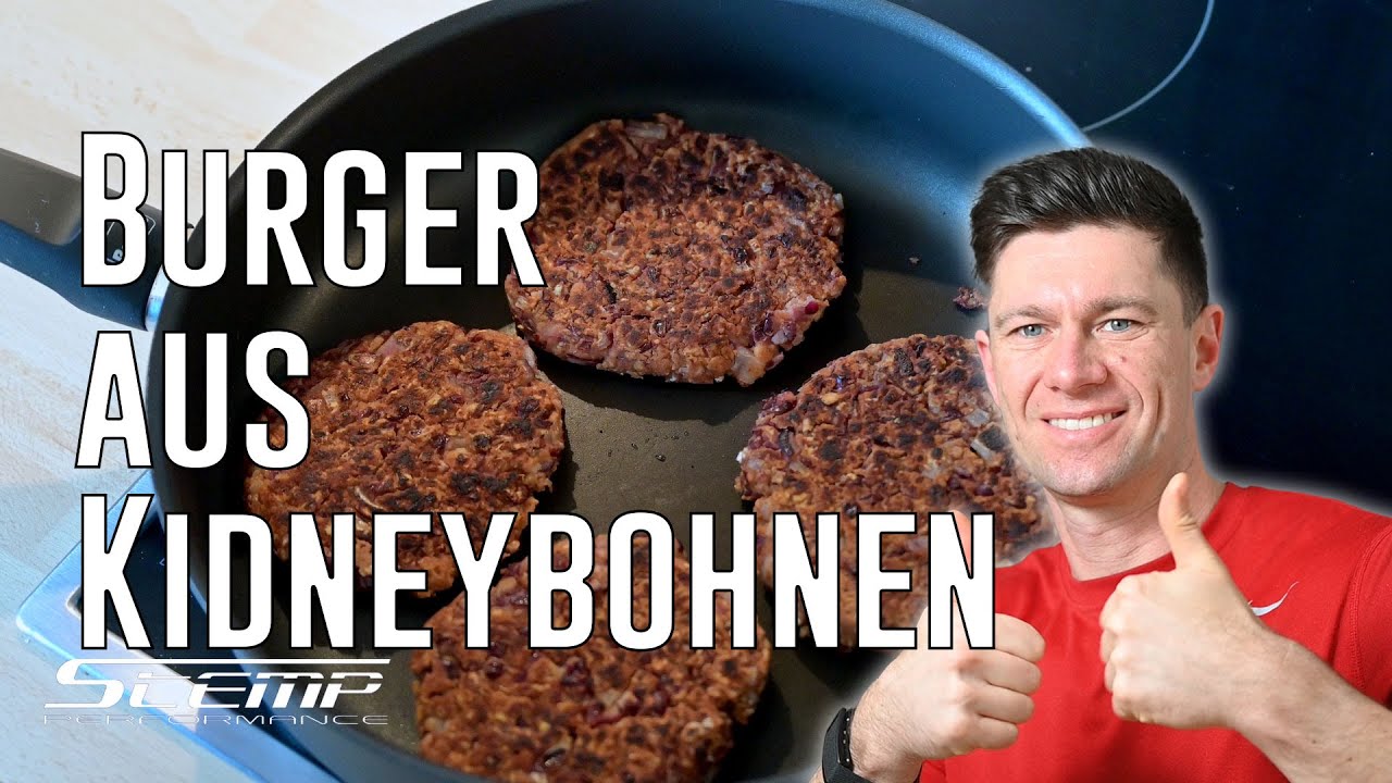 Rezept - Burgerpatties aus Kidneybohnen