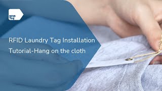 RFID Laundry Tag Installation Tutorial-Hang On The Cloth screenshot 3