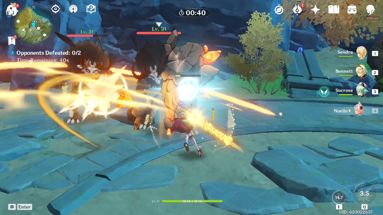 Chest#28 - Time Trial Challenge: Defeat the 2 Rock Shieldwall Mitachurls