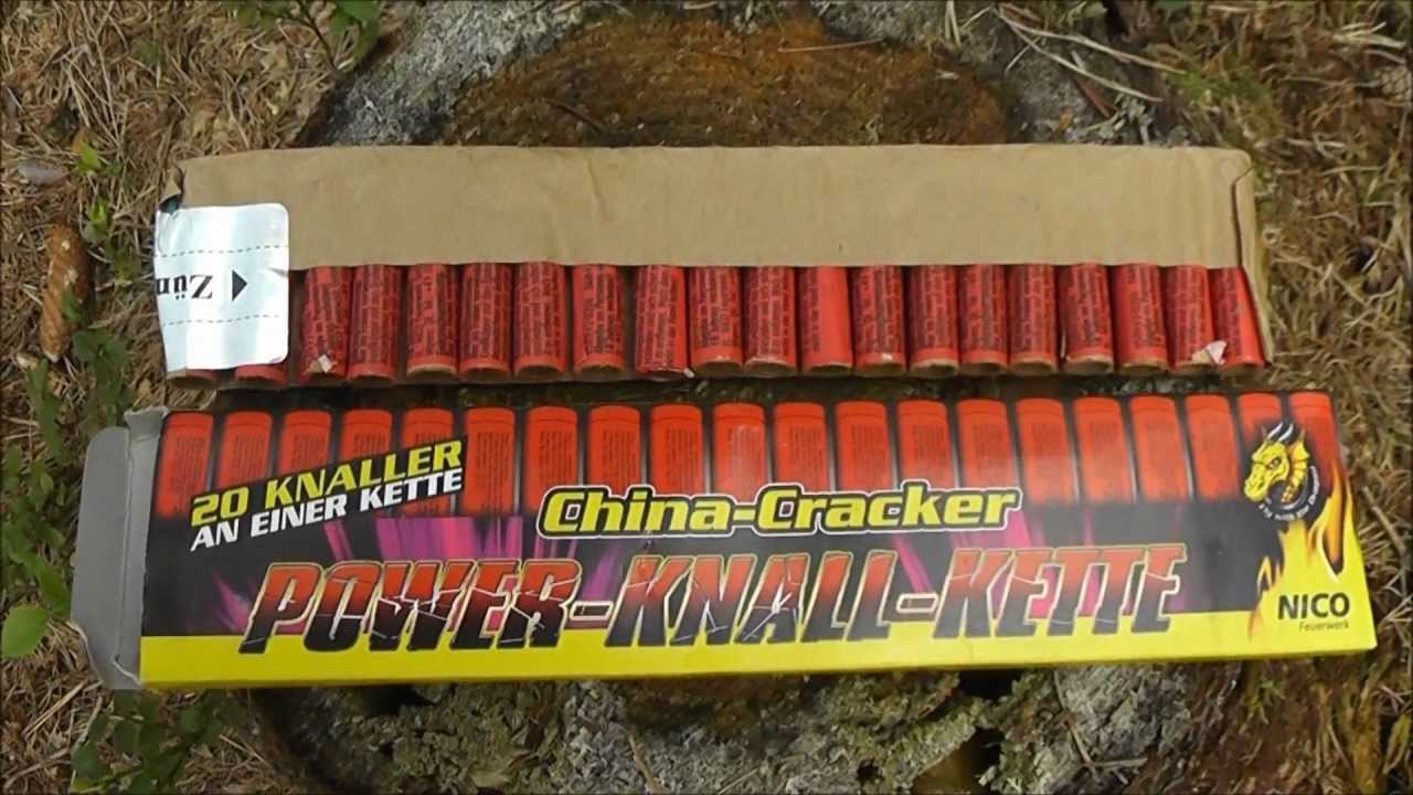 Pyro Cracker 20-er Knallkette (Nico) *HD* - YouTube