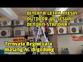 CARA PASANG AC TANPA BOBOK TEMBOK || SERVICE AC PEKANBARU