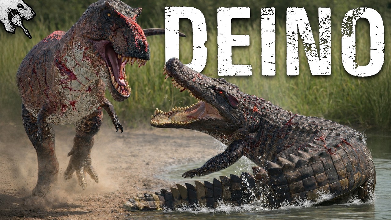 13,5t DEINO wird von 12,3t T-REX an Land überrascht 😨☠️ Überleben als DEINOSUCHUS 🐊 - The Isle