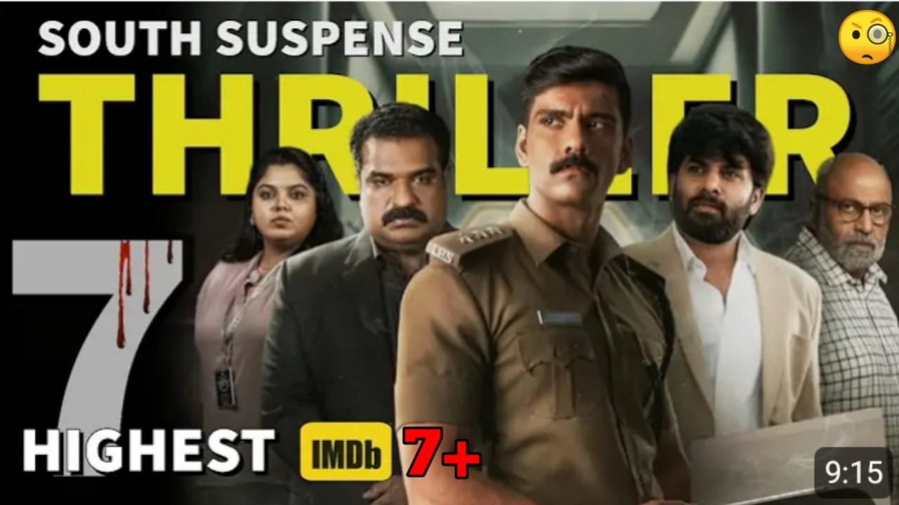 Top 7 South Crime Suspense Thriller Movies in Hindi 2024 | Murder ...