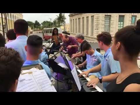 Descarga con el maestro Enrique Plá y Aldo Mazza junto a Jazz Band Swing Cubano.